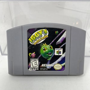 Iggy’s Reckin Balls – na konsole N64 – działający kartridż / pakiet gier – region NTSC lub PAL – doskonały stan