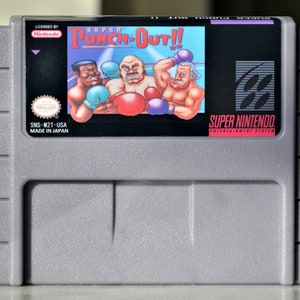 Super Punch-Out!! - gra z 1994 roku - na konsole SNES - działający kartridż - region NTSC lub PAL - świetny stan // walka / akcja / boks