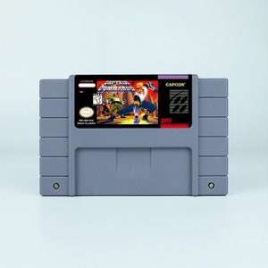 Captain Commando - na konsolę SNES - działający kartridż - region NTSC lub PAL - fantastyczny stan