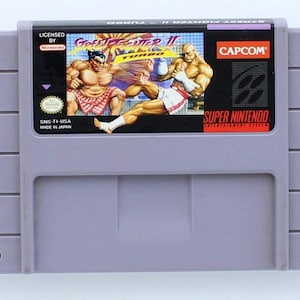 Street Fighter II Turbo - na konsole SNES - działający kartridż - region NTSC lub Pal - fantastyczny stan