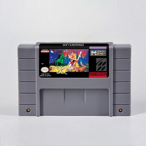 Dragon’s Lair – na konsolę SNES – działający kartridż – region NTSC lub PAL – fantastyczny stan