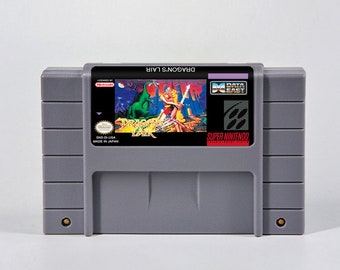 Dragon’s Lair - pour console SNES - cartouche de travail - région NTSC ou PAL - État fantastique