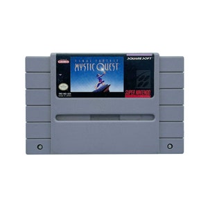 Final Fantasy - Mystic Quest - na konsolę SNES - działający kartridż - region NTSC lub PAL - fantastyczny stan