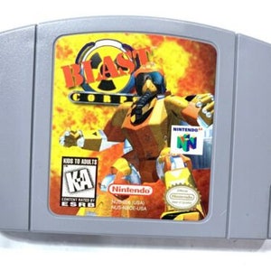 Blast Corps - gra z 1996 r. - na konsole N64 - działający kartridż / pakiet gry - region NTSC lub PAL - świetny stan