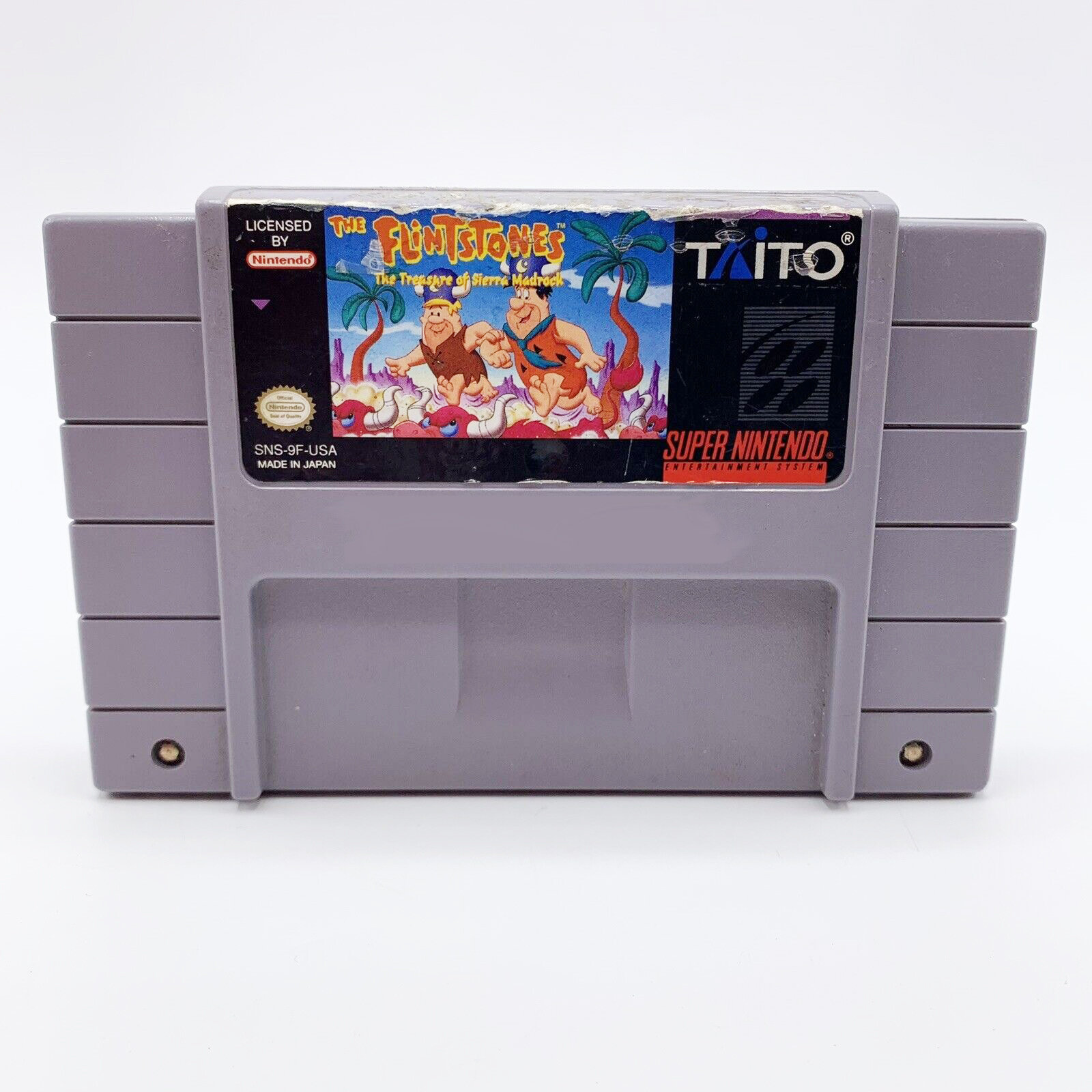 The Flintstones: Treasure of the Sierra Madrock - for SNES The Flintstones: Treasure of the Sierra Madrock - for SNES
