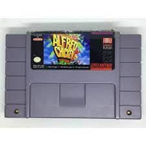 Super Alfred Chicken - na konsolę SNES - działający kartridż - region NTSC lub PAL - fantastyczny stan