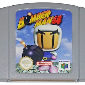 Bomberman 64 - for N64 consoles - working cartridge / game pak - NTSC or PAL region - Great condition