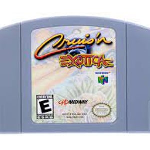 Cruis’N Exotica – do konsol N64 – działający kartridż / pakiet gier – region NTSC – doskonały stan