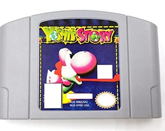 Yoshi's Story for N64 Consoles Working Cartridge Game Pak
