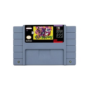 The Ren & Stimpy Show: The Buckaroos - for SNES Console- working cartridge - NTSC or PAL region - Fantastic condition