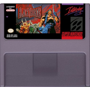 Blackthorne - do konsoli SNES - działający kartridż - region NTSC lub PAL - fantastyczny stan // gra fabularna