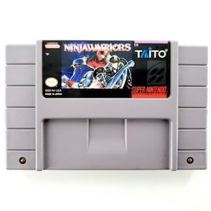Ninja Warriors - na konsolę SNES - działający kartridż - region NTSC lub PAL - fantastyczny stan