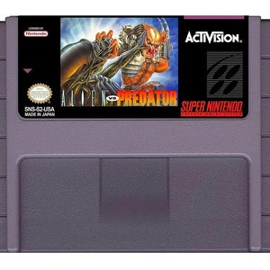 Alien Vs. Predator - for SNES Console - working cartridge - NTSC or PAL region - Fantastic condition
