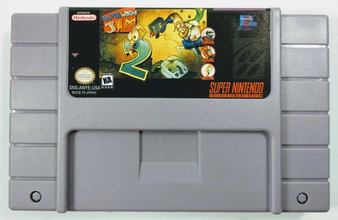 Earthworm jim 2024 super nintendo