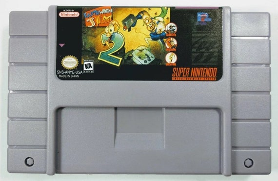 Earthworm Jim 2【中古・snes北米版】 Earthworm Jim 2 Super Nintendo Entertainment System SNES