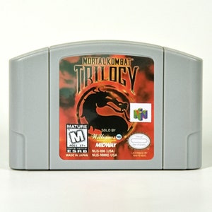 Mortal Kombat Trilogy - for N64 consoles - working cartridge / game pak - NTSC or PAL region - Great condition