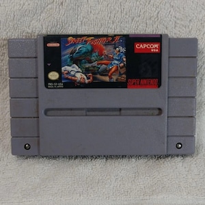 Street Fighter II - for SNES consoles - working cartridge - NTSC or Pal region - Fantastic condition