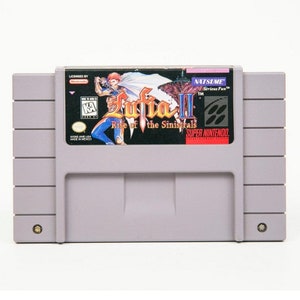 Lufia ii: Rise of the Sinistrals - na konsole SNES - działający kartridż - region NTSC lub PAL - fantastyczny stan // gra RPG