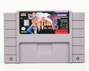 Lufia ii: Rise of the Sinistrals - para consolas SNES - cartucho funcional - región NTSC o PAL - Estado fantástico // juego de rol