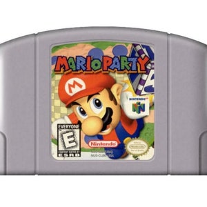 マリオパーティ - 1996 年ゲーム - N64 コンソール用 - 動作カートリッジ / ゲーム パック - NTSC または PAL リージョン - 良好な状態