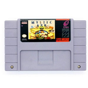 Mystic Ark - na konsolę SNES - działający kartridż - tylko NTSC - fantastyczny stan