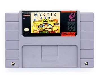 Mystic Ark - for SNES Console - working cartridge - NTSC Only - Fantastic condition