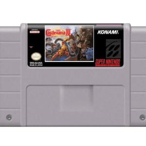 Super Castlevania iv - na konsole SNES - działający kartridż - region NTSC lub PAL - fantastyczny stan // gra fabularna