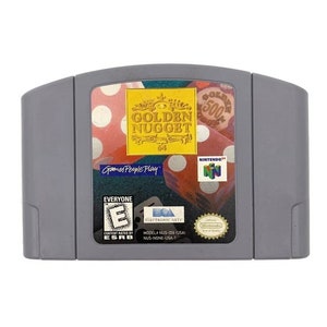 Golden Nugget - do konsol N64 - działający kartridż / pakiet gier - region NTSC lub PAL - doskonały stan