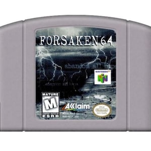 Forsaken 64 - gra z 1996 r. - na konsole N64 - działający kartridż / pakiet gry - region NTSC lub PAL - świetny stan