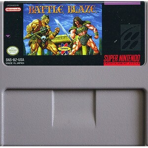 Battle Blaze - na konsolę SNES - działający kartridż - region NTSC lub PAL - fantastyczny stan
