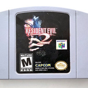 Resident Evil 2 - gra z 1996 r. - na konsole N64 - działający kartridż / pakiet gry - region NTSC lub PAL - świetny stan
