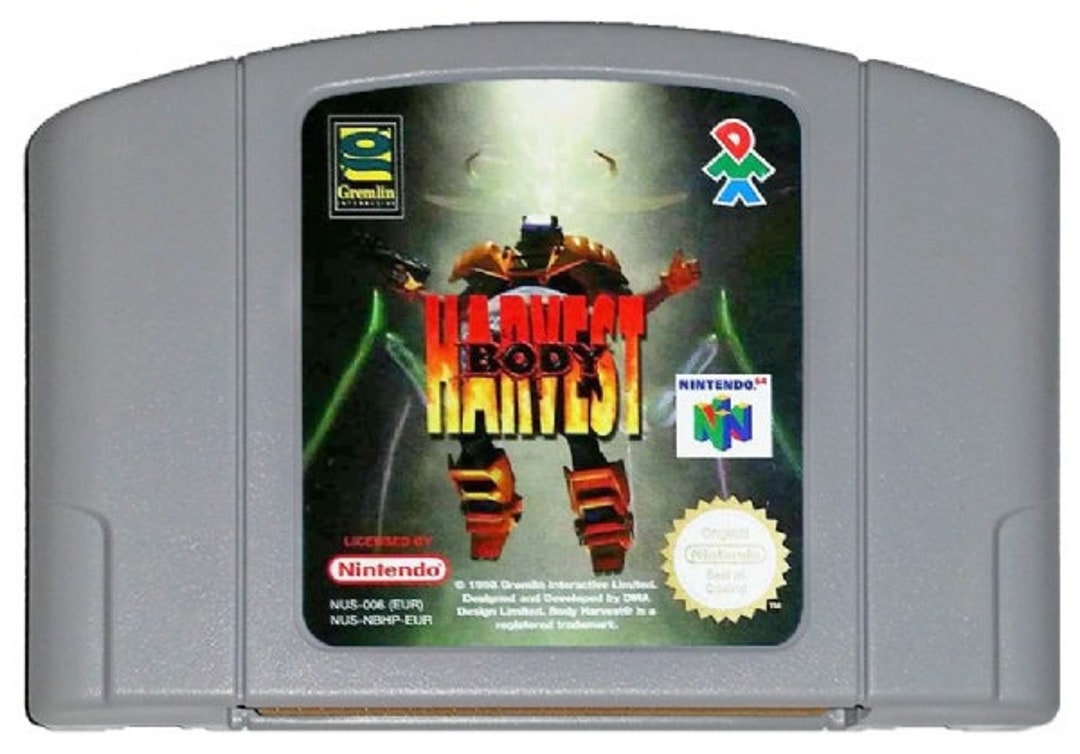 Body Harvest 【中古美品・N64北米版】 Body Harvest (Nintendo 64, 1998) NEW / SEALED / AUTHENTIC