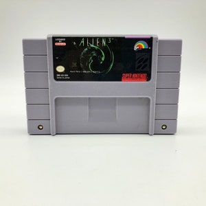 Alien 3 - for SNES consoles - working cartridge - NTSC or PAL region - Fantastic condition // role-playing game
