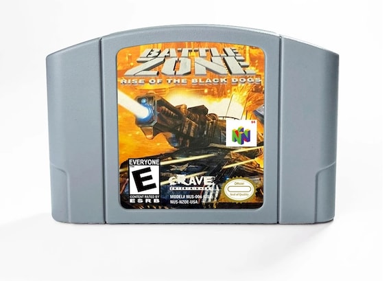 Battlezone Rise of the Black Dogs for N64 Consoles Working