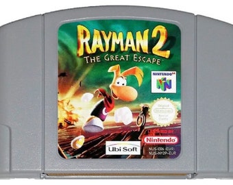 Rayman 2: The Great Escape N64 Game,US Version - Walmart.com