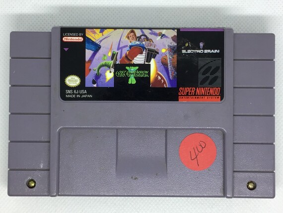 Jim Power: The Lost Dimension in 3D for SNES Console working cartridge  NTSC or PAL region Fantastic condition