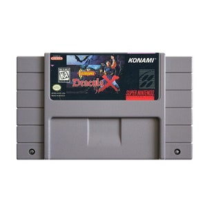 Castlevania-Dracula X - for SNES Console- working cartridge - NTSC or PAL region - Fantastic condition