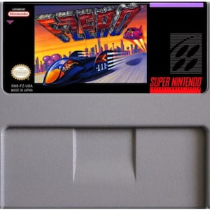F Zero - do konsol SNES - działający kartridż - region NTSC lub PAL - fantastyczny stan // gra fabularna