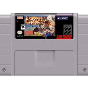 Harvest Moon - na konsole SNES - działający kartridż - region NTSC lub PAL - fantastyczny stan // gra fabularna
