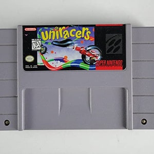 Uniracers - do konsoli SNES - działający kartridż - region NTSC lub PAL - fantastyczny stan // gra fabularna