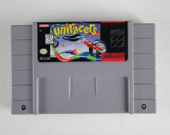 Uniracers - for SNES consoles - working cartridge - NTSC or PAL region - Fantastic condition // role-playing game