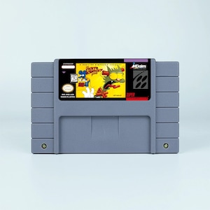 Itchy & Scratchy - do konsoli SNES - działający kartridż - region NTSC lub PAL - fantastyczny stan