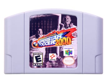 International Superstar Soccer 2000 Nintendo 64 Game