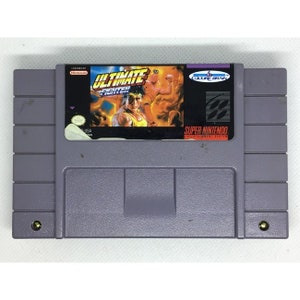 Ultimate Fighter - for SNES Console - working cartridge - NTSC or PAL region - Fantastic condition