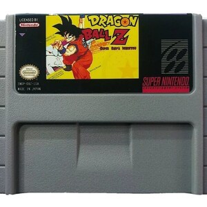 Dragon Ball Z: Super Saiya Densetsu - for SNES Console - working cartridge - English - NTSC REGION - Fantastic condition