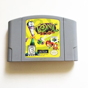 Tonic Trouble - do konsol N64 - działający kartridż / pakiet gier - region NTSC lub PAL - doskonały stan