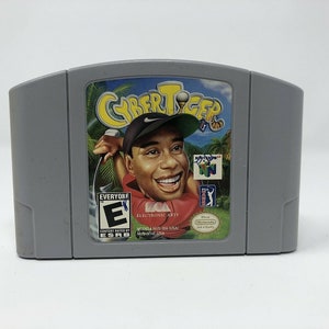 CyberTiger - do konsol N64 - działający kartridż / pakiet gier - region NTSC lub PAL - doskonały stan