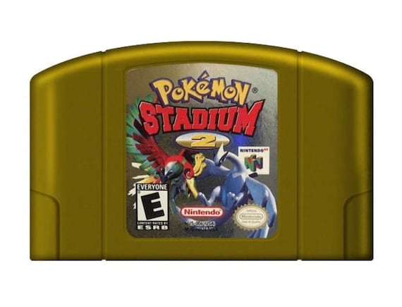 Pokemon Stadium 1996 game for N64 consoles working cartridge game  pak NTSC or PAL region great condition