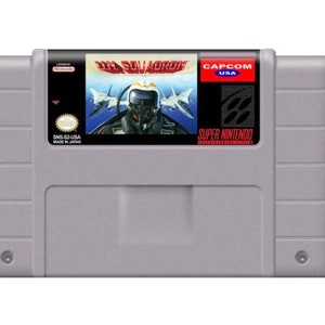 UN Squadron - for SNES consoles - working cartridge - NTSC or Pal region - Fantastic condition // role-playing game