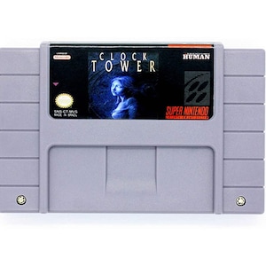 Clock Tower - do konsoli SNES - działający kartridż - region NTSC lub PAL - fantastyczny stan